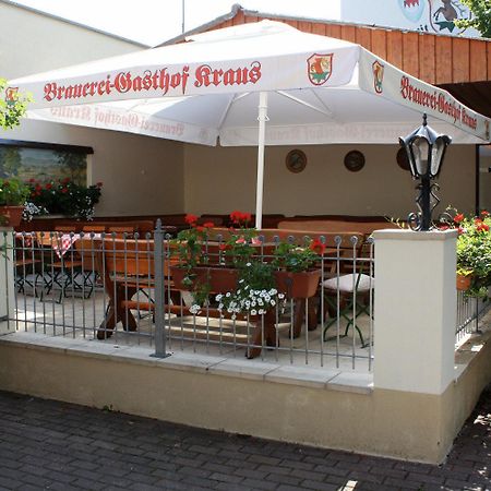 Brauerei Gasthof Kraus Хиршайд Екстериор снимка