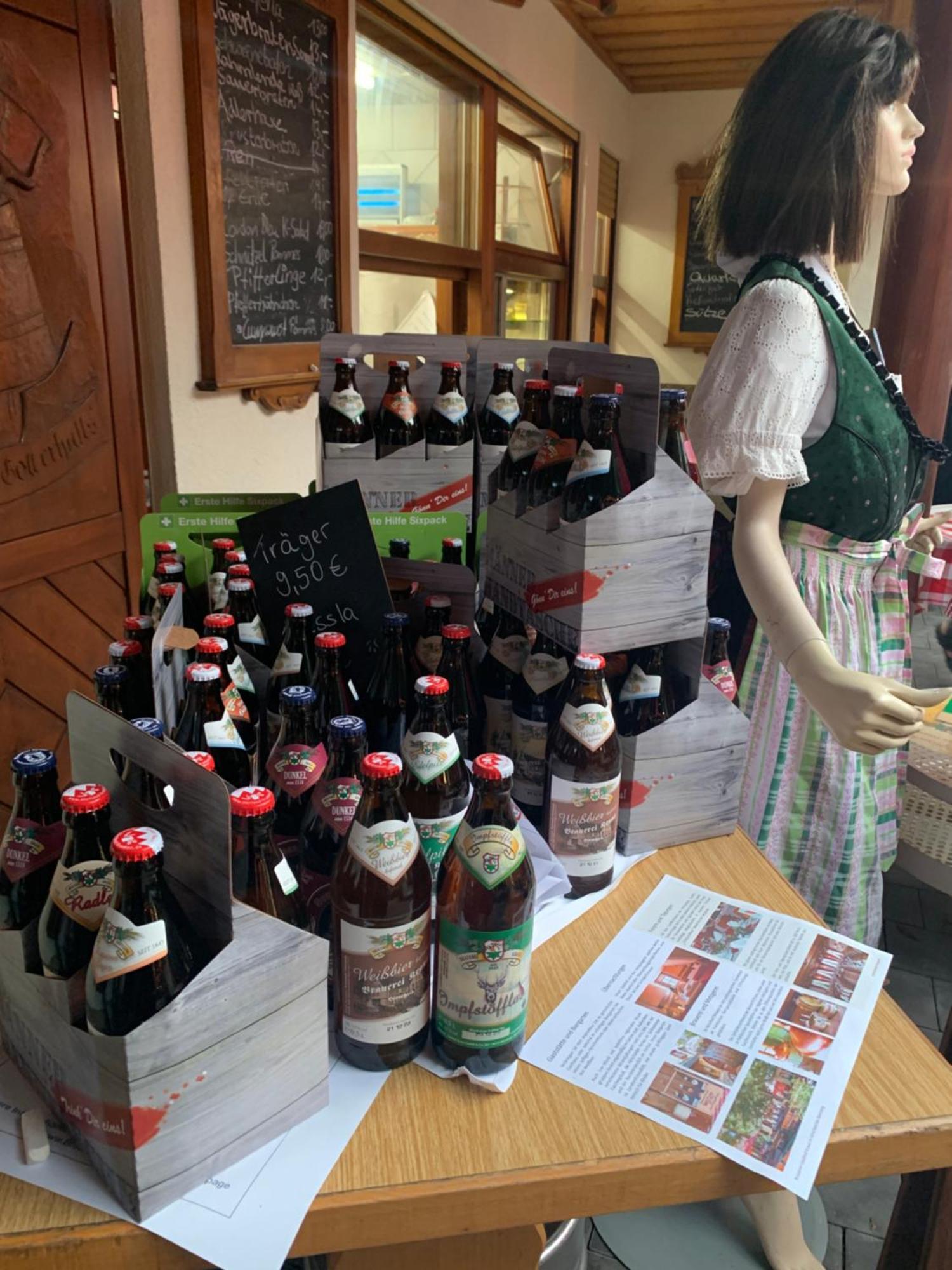 Brauerei Gasthof Kraus Хиршайд Екстериор снимка
